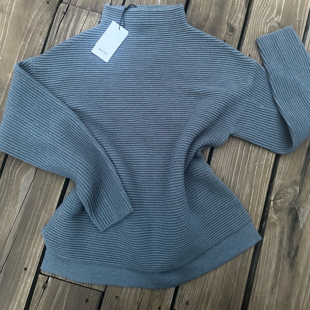 NWT Reiss Mockneck Sweater